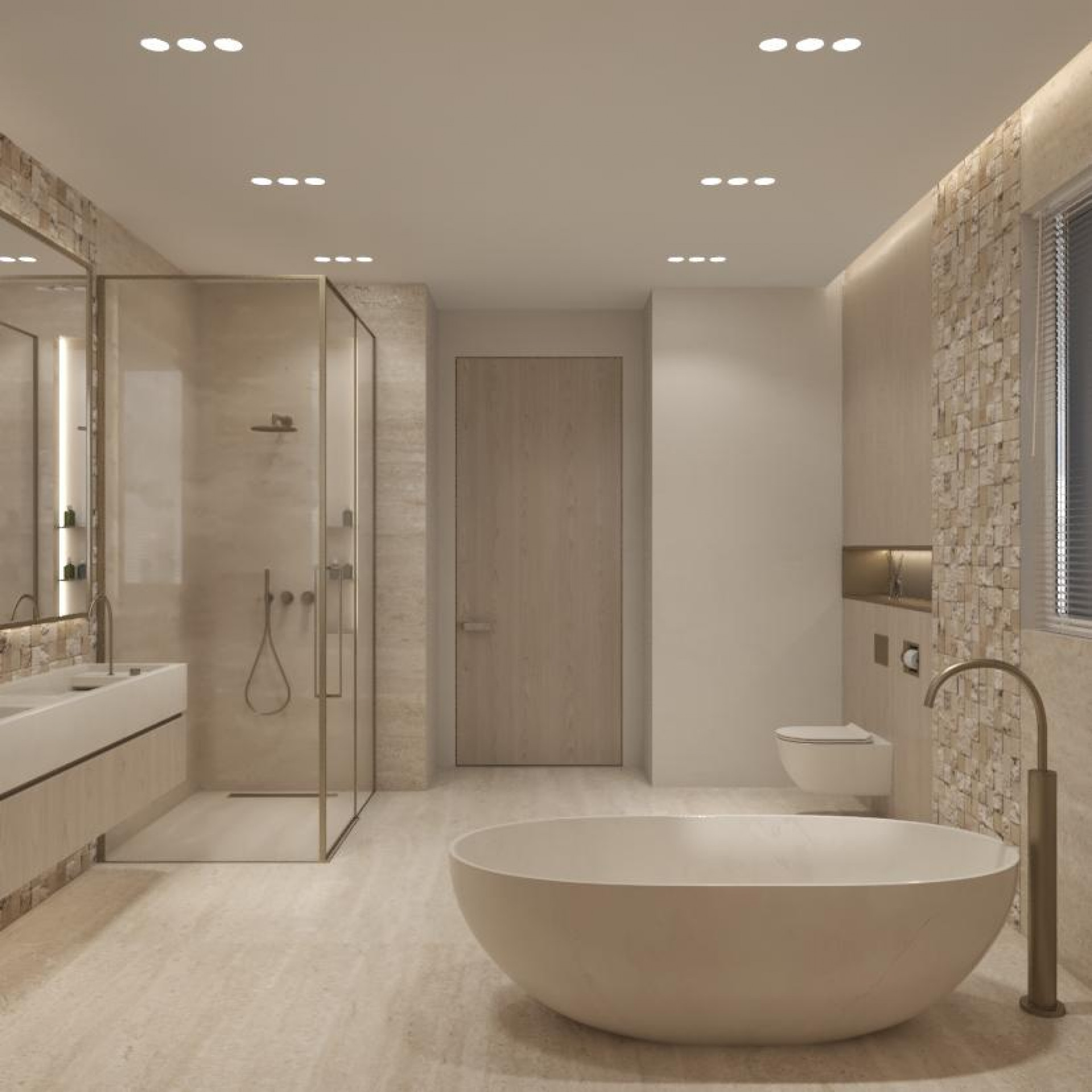 Luxury Bathroom Interior Design and Fit-Out
