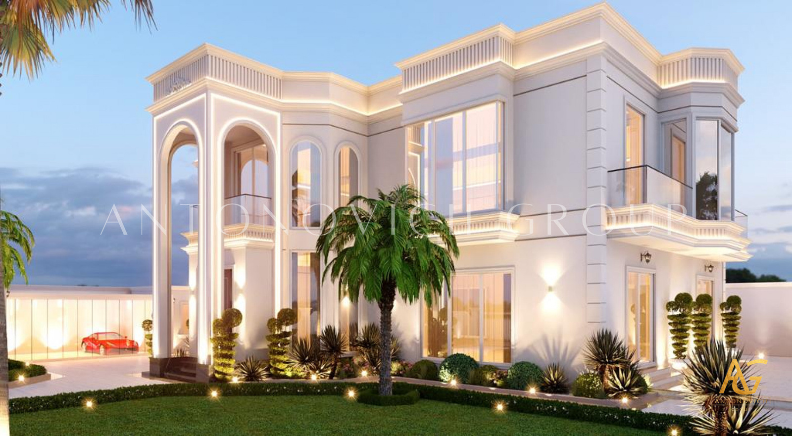 Elevate Your Luxury Villa with Exquisite Exterior Design Services