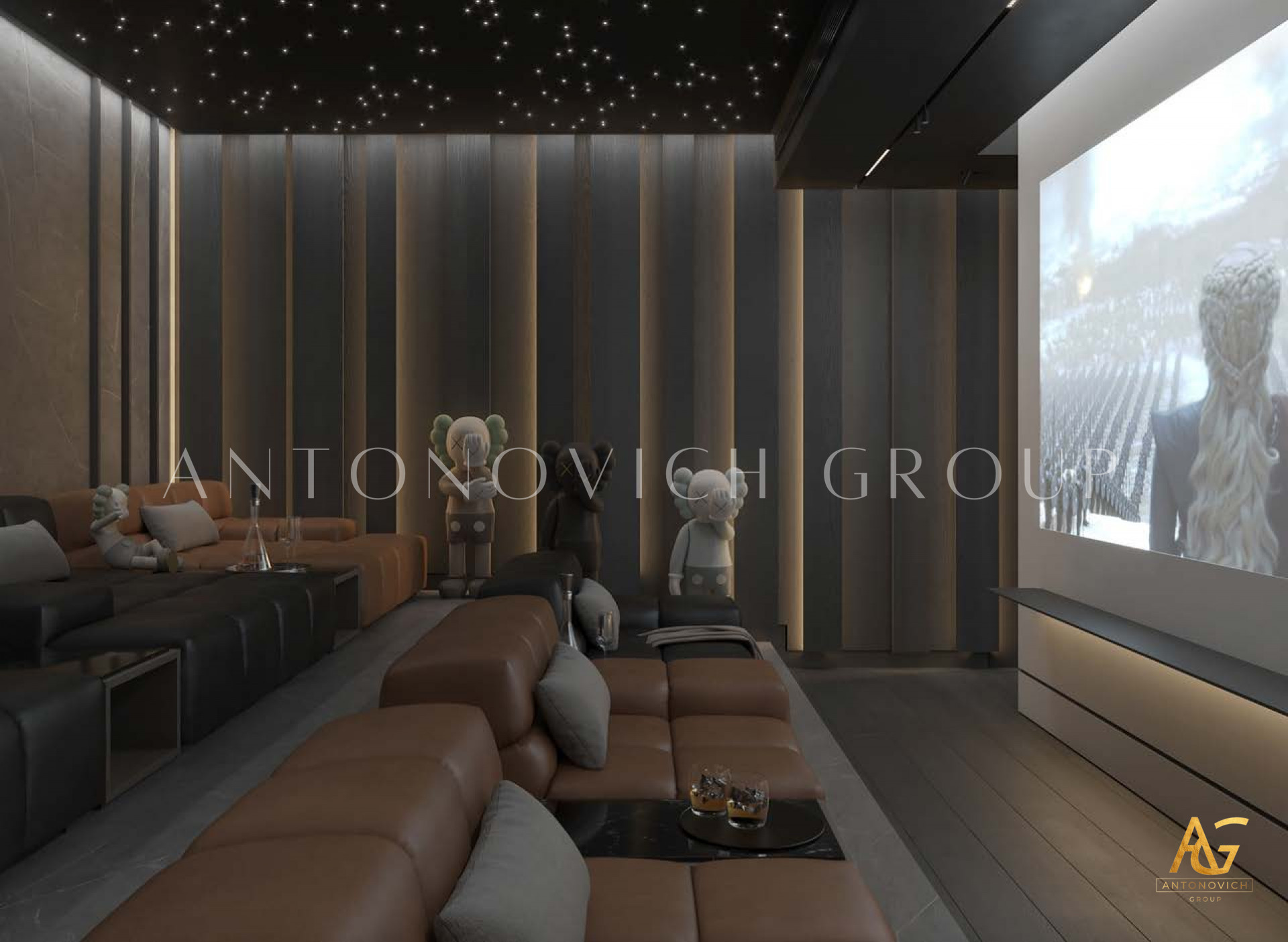 Exemplary Services for Modern Home Cinema Interior Design