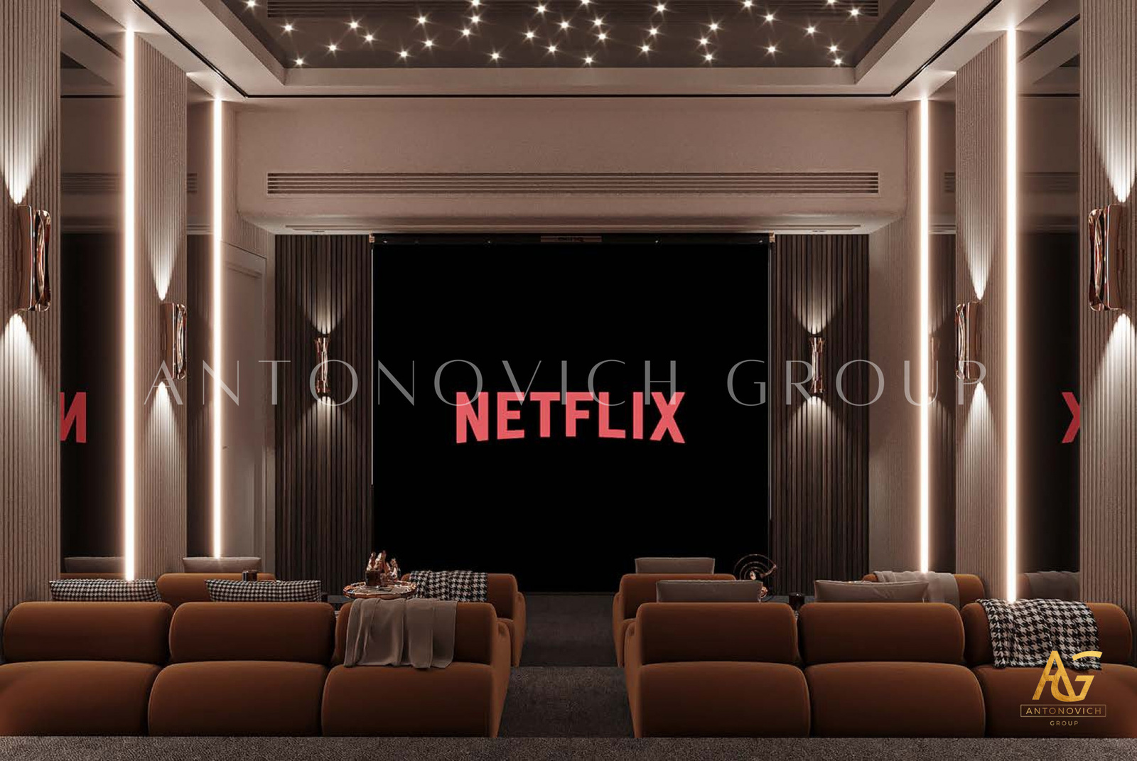 Unveiling Opulence: Home Cinema Interior Design