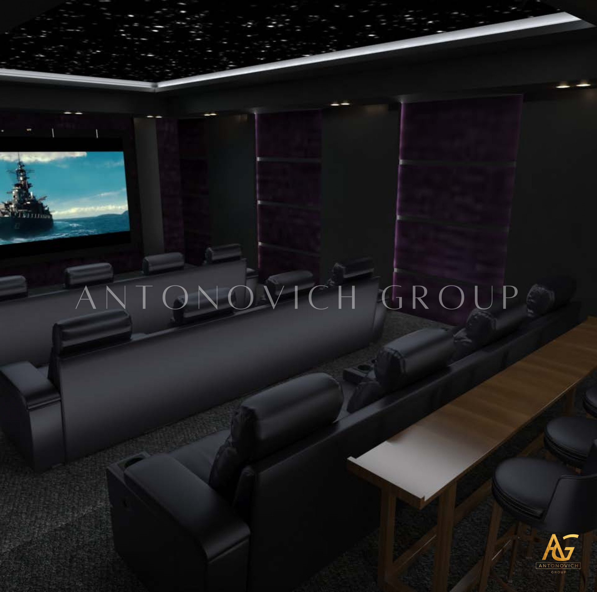 Modern Technology with Timeless Appeal: Luxury Home Cinema