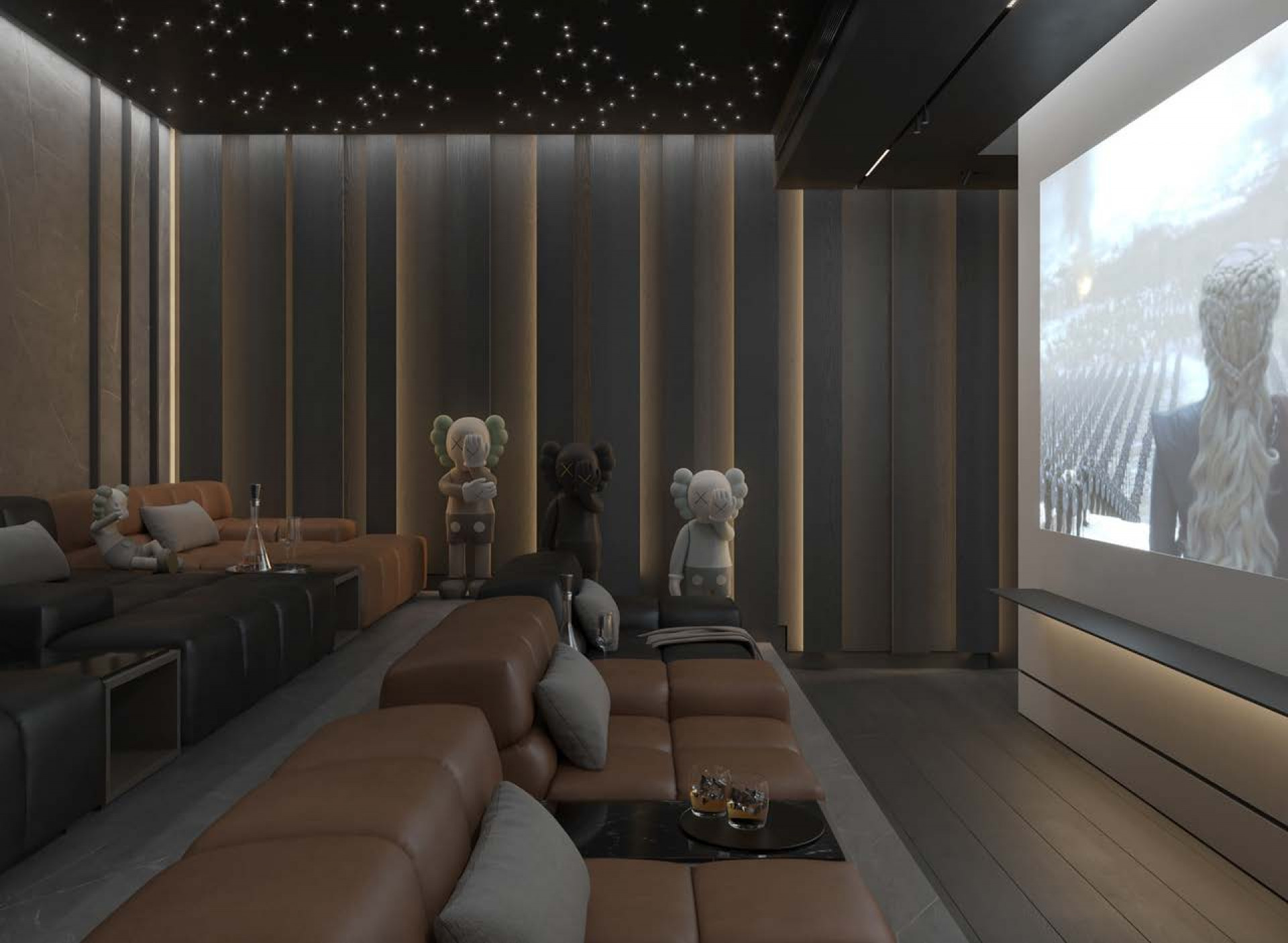 Exemplary Services for Modern Home Cinema Interior Design