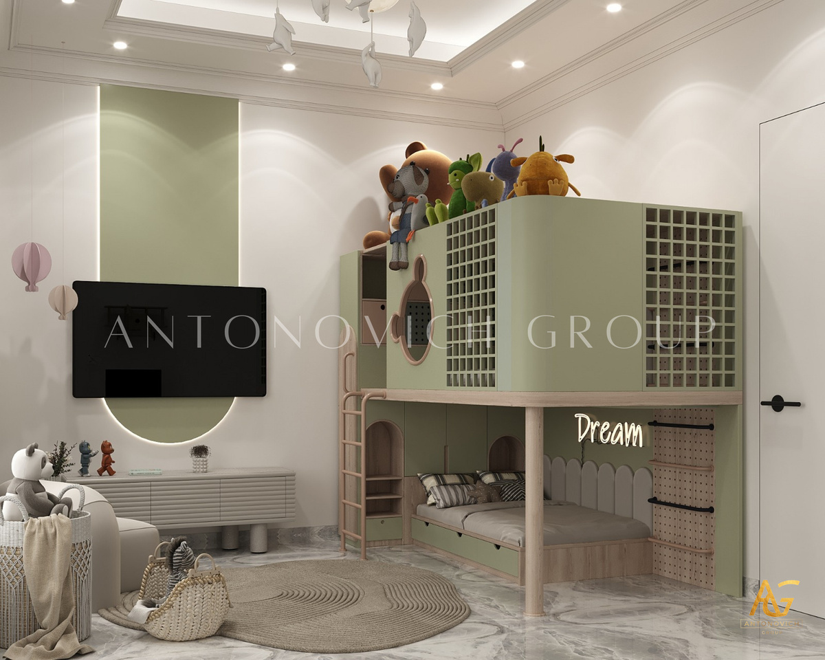 Creative Kids' Bedroom Interior Design and Fit-Out