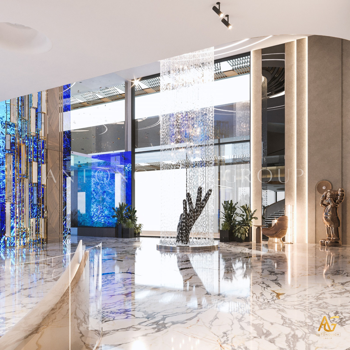 Grand Entrances For Ultra Luxury Villa Interiors
