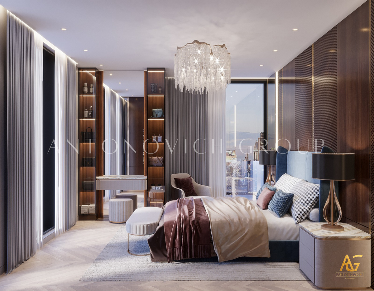 Elegance Embodied: A Luxury Bedroom Interior Design and Fit-out Execution