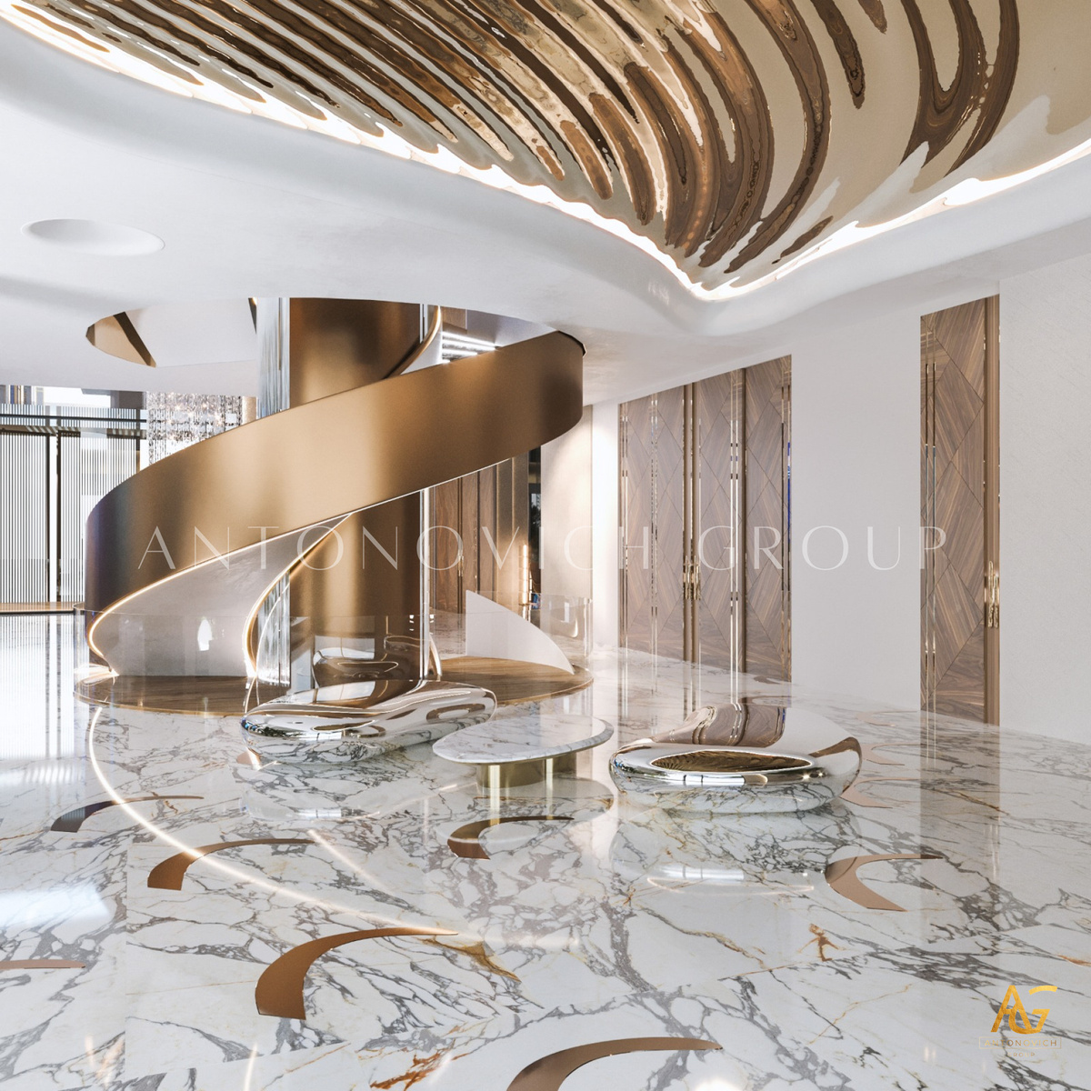 Grand Entrances For Ultra Luxury Villa Interiors