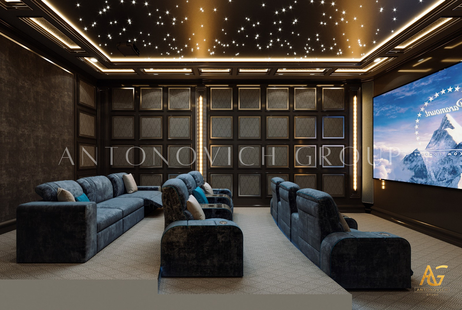 Creating Opulent Home Cinemas: Expertise in Luxury Design and Fit-Out