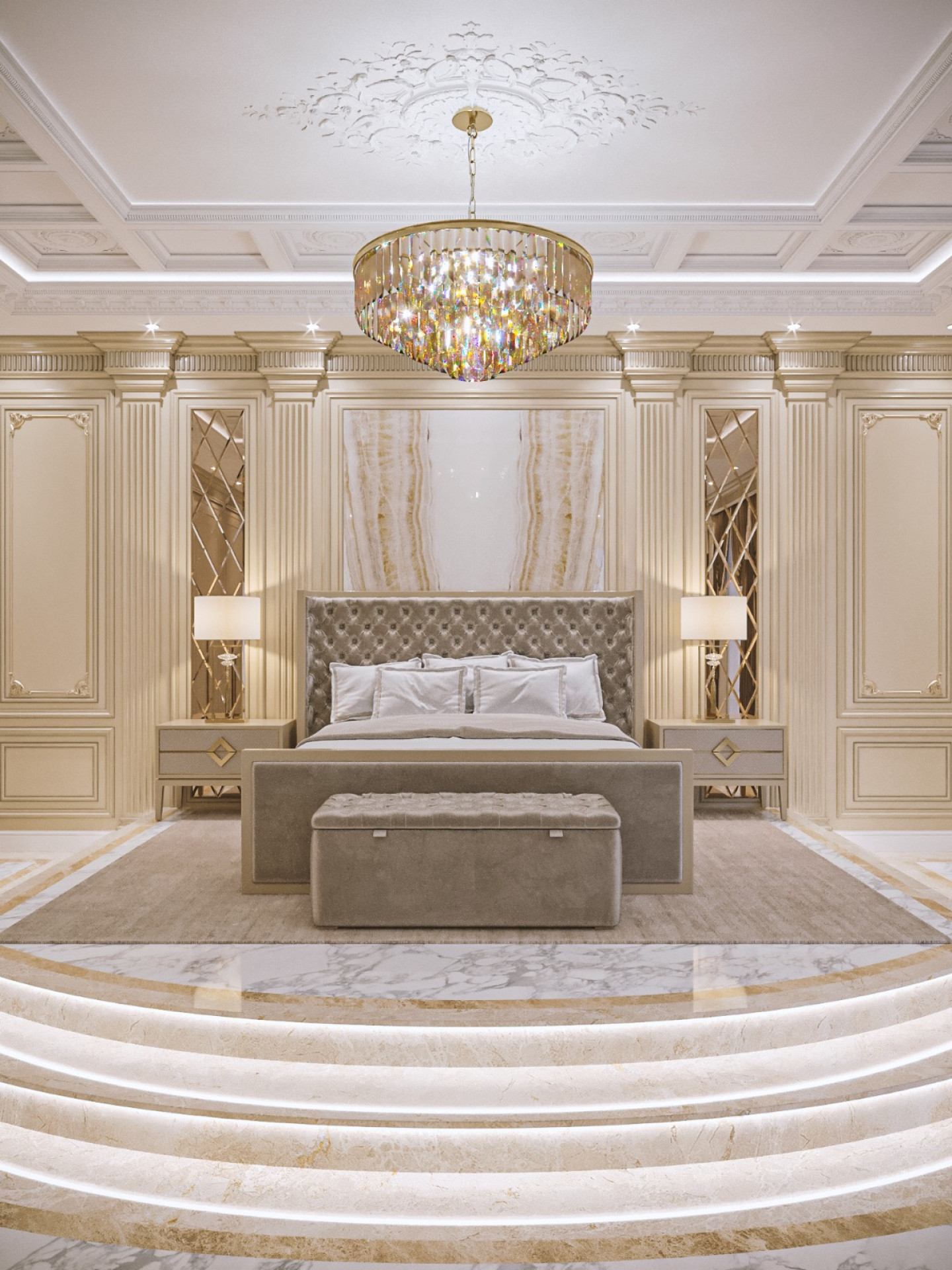 Creating the Ultimate Spacious Master Bedroom: Interior Design & Fit-out