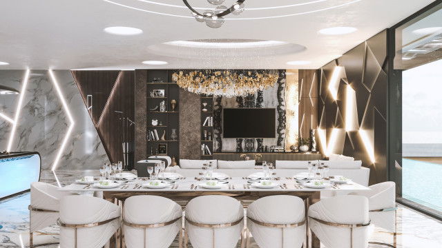 معرض صور التصميم الداخلي في دبي من لاكشري انتونوفيتش ديزاين