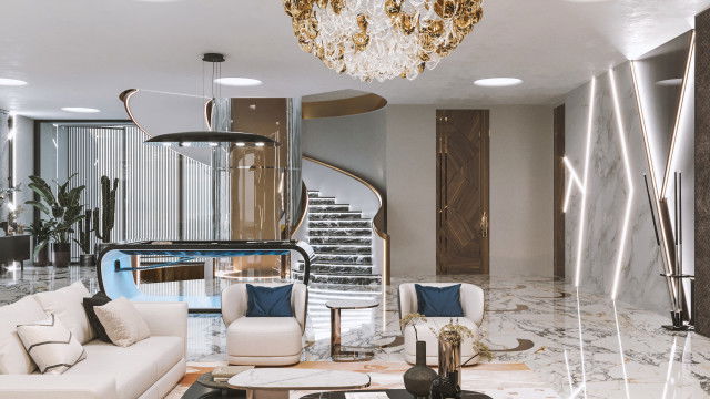 معرض صور التصميم الداخلي في دبي من لاكشري انتونوفيتش ديزاين