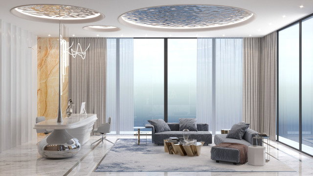 معرض صور التصميم الداخلي في دبي من لاكشري انتونوفيتش ديزاين