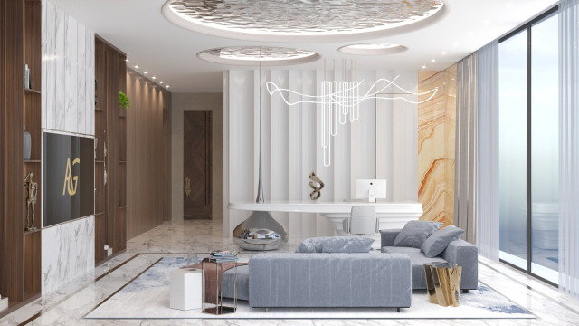 معرض صور التصميم الداخلي في دبي من لاكشري انتونوفيتش ديزاين