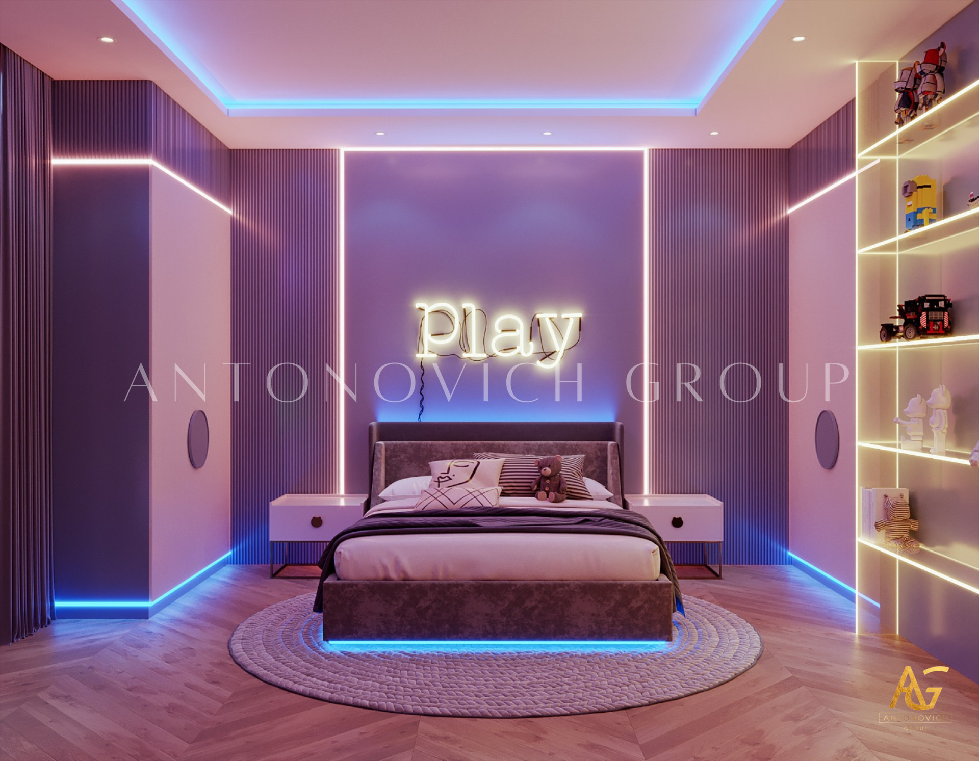 Creative and Functional Kids' Bedroom Designs by the Best Interior Fit-Out Experts in Dubai