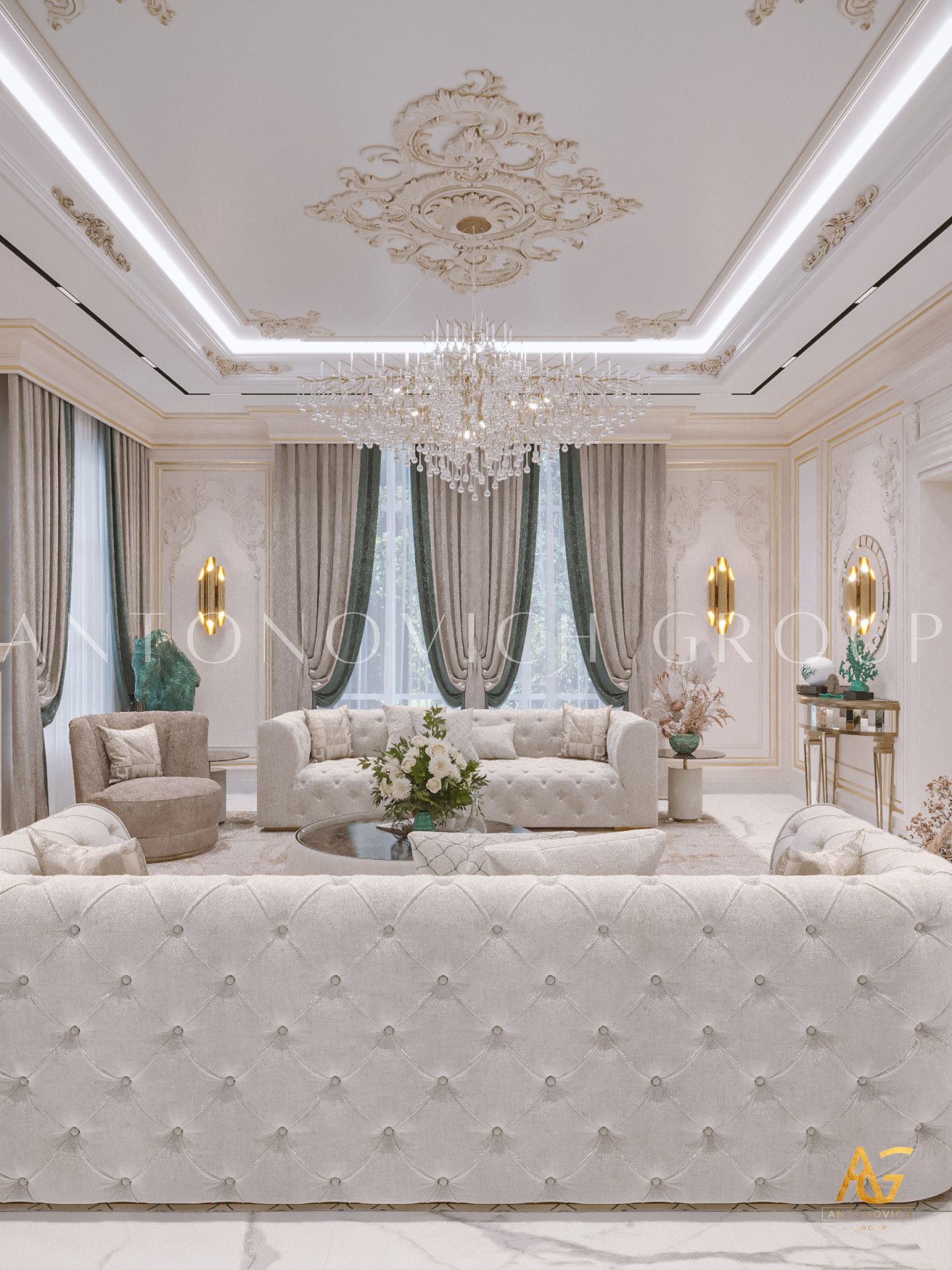 Bespoke Villa Interiors: A Seamless Blend of Luxury and Functionality