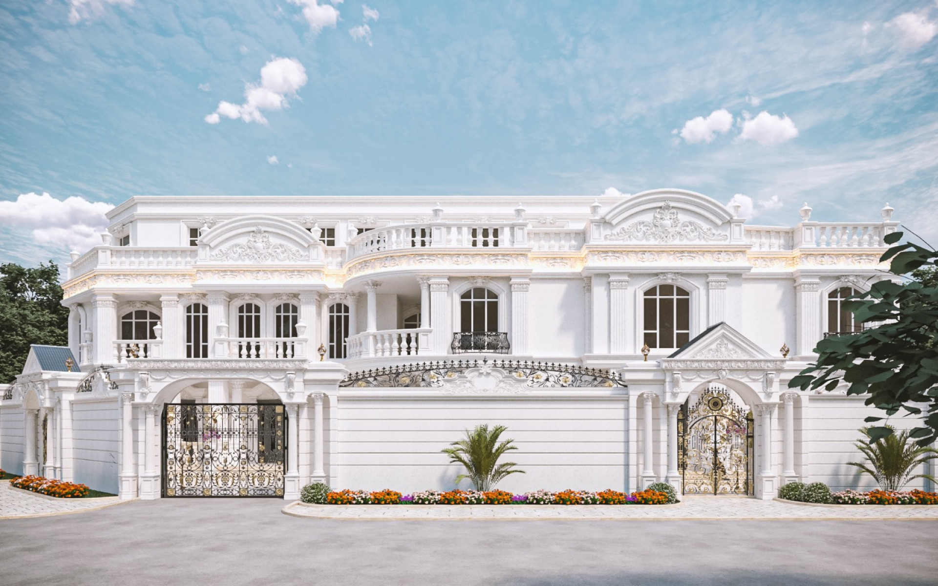 Al Barsha 2 Villa Exterior Design Execution