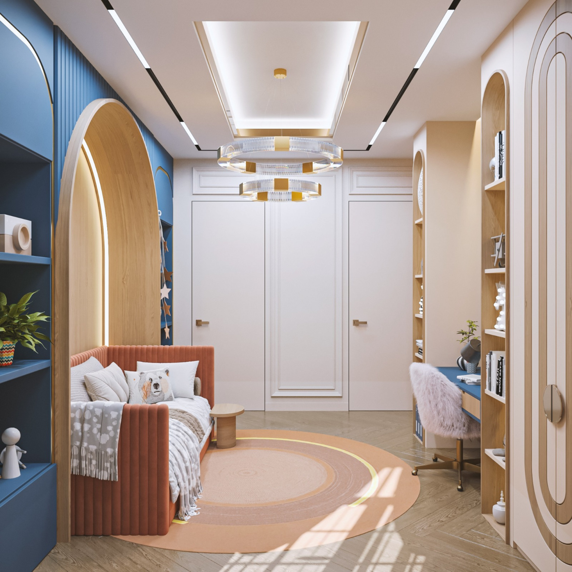 Innovative Interior Design for Kids' Bedrooms by Antonovich Group