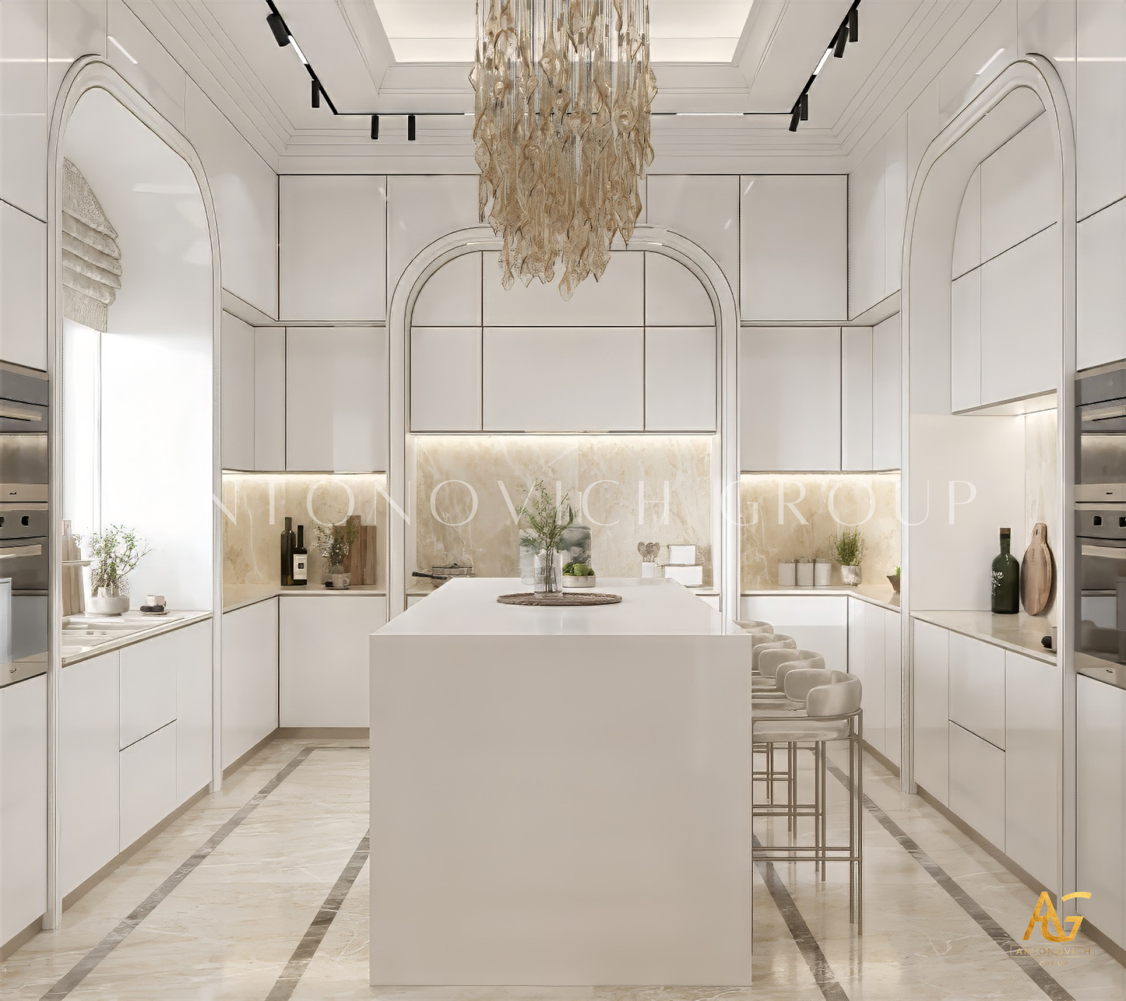 Elegant Kitchen Interior Design Idea