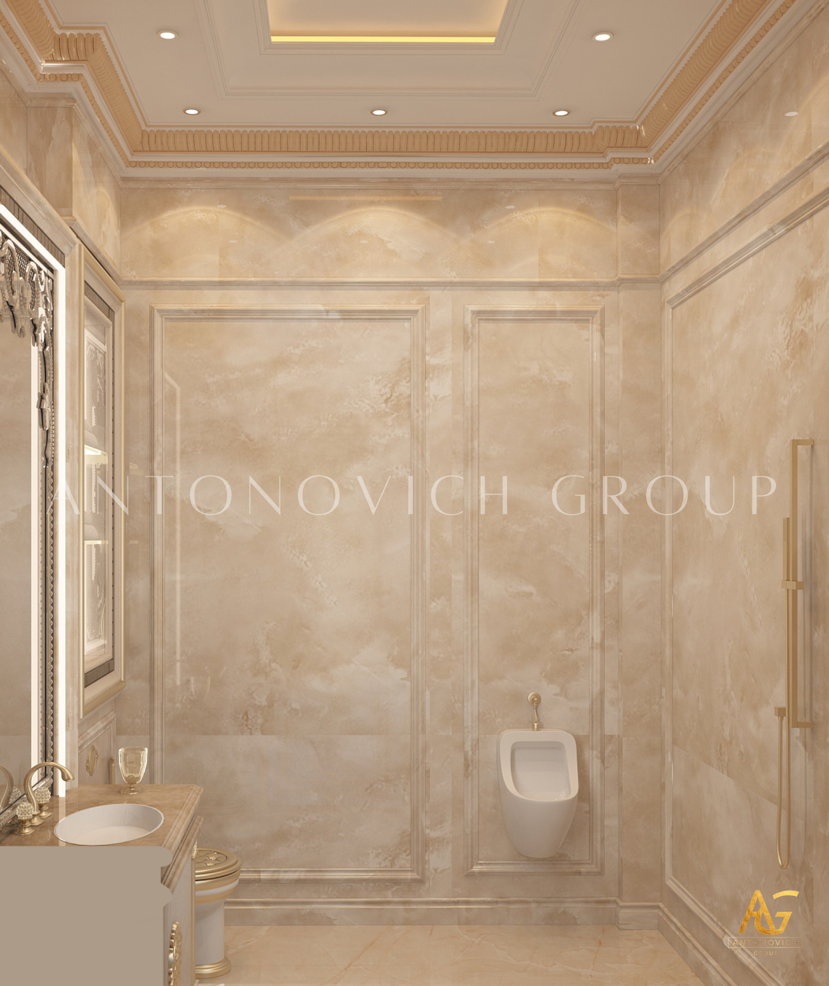 Contemporary bathroom
