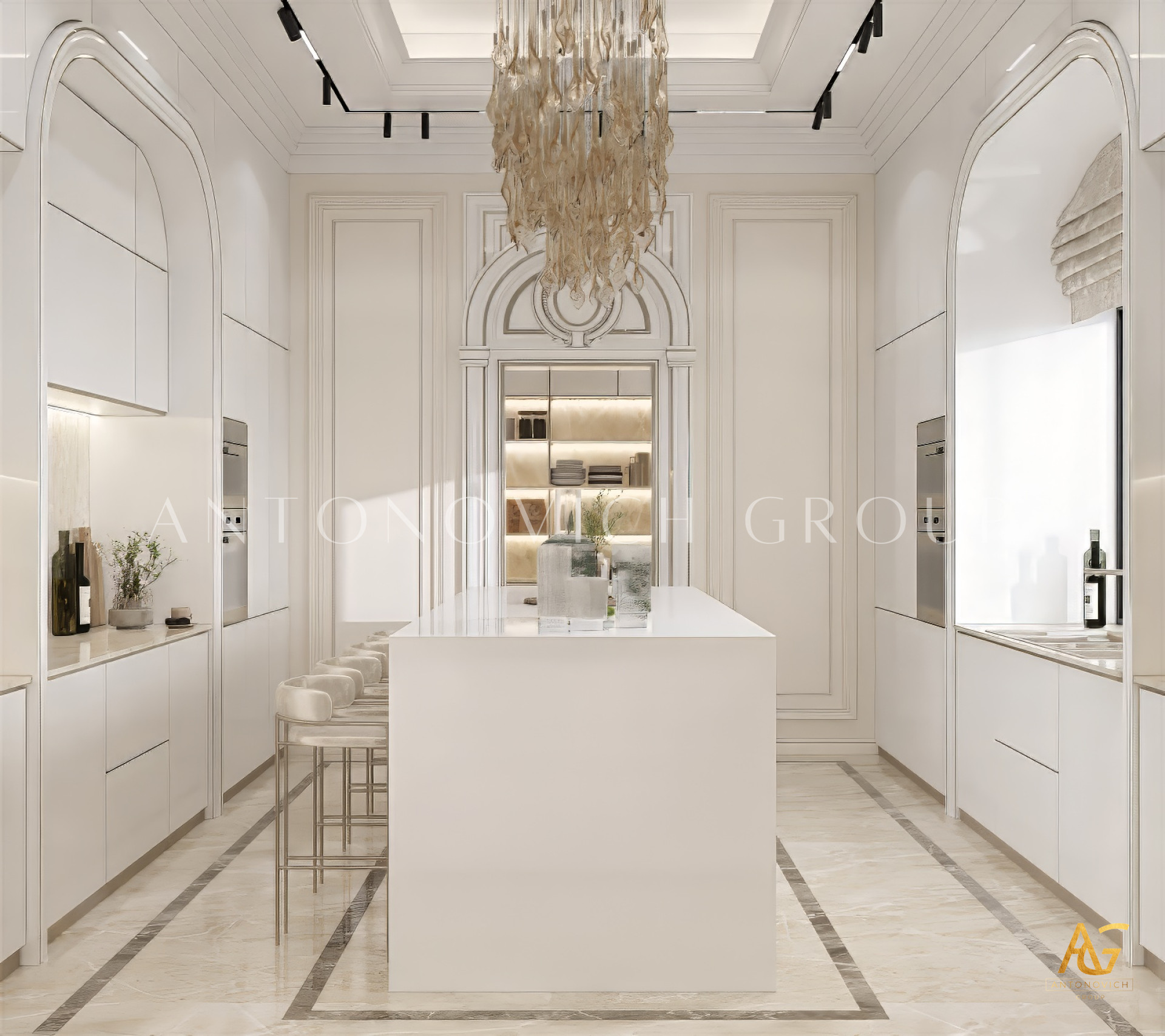 Elegant Kitchen Interior Design Idea