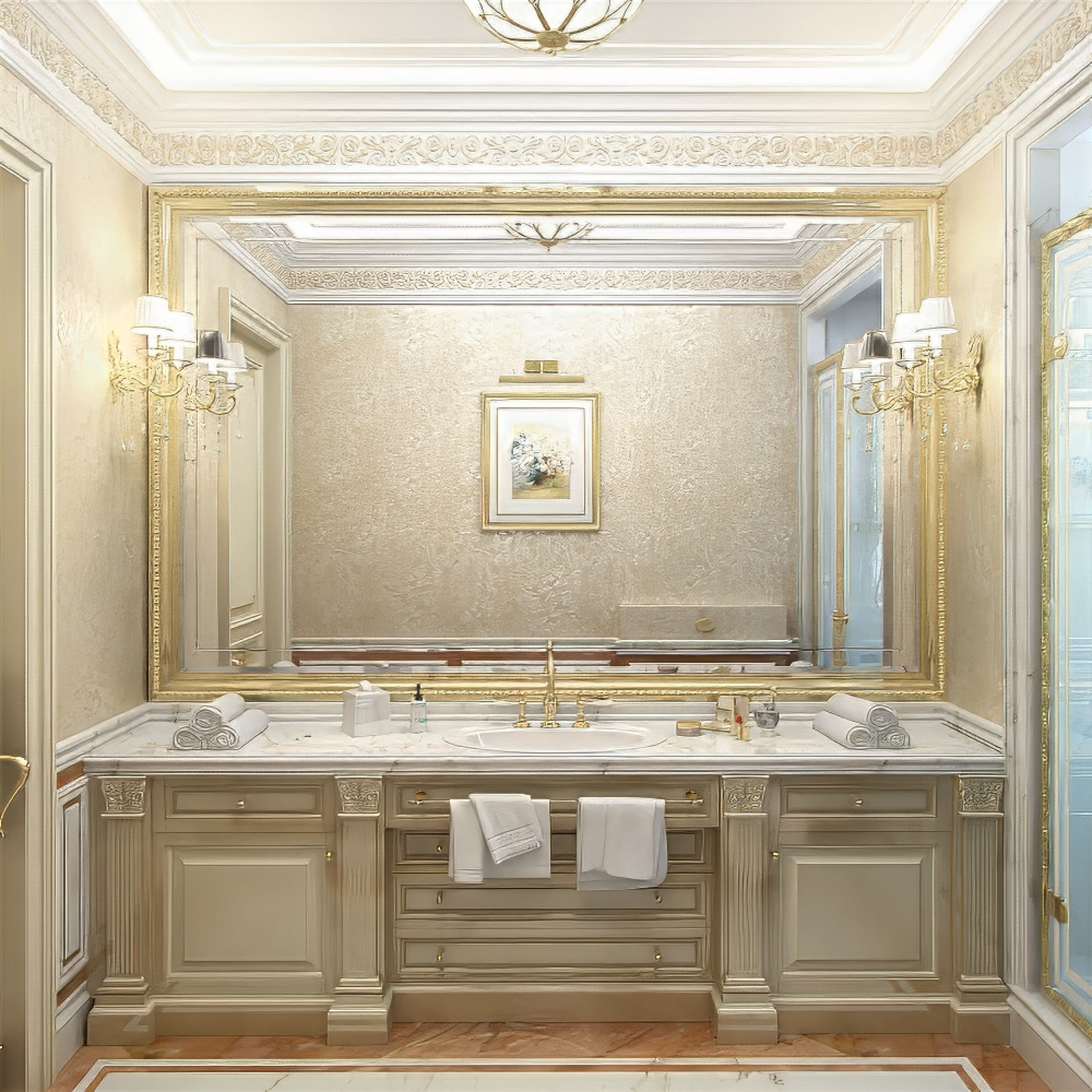 Relaxing Bathroom Interior Design