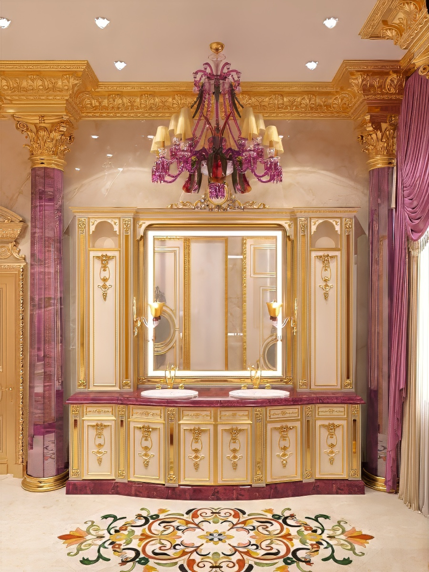 Elegant Bathroom Design Dubai
