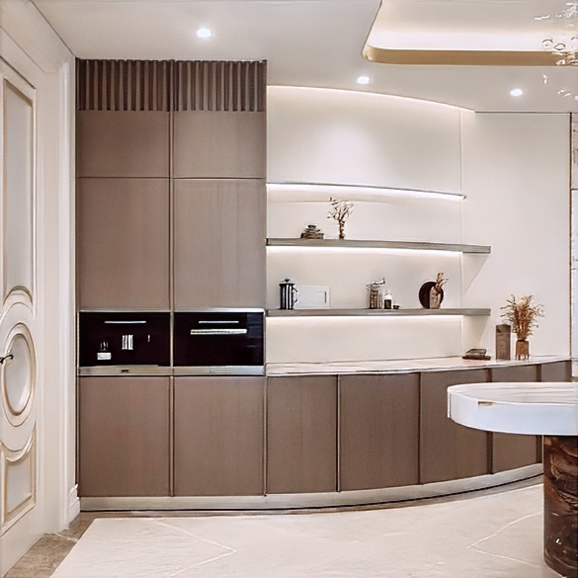 Chic modern kitchen
