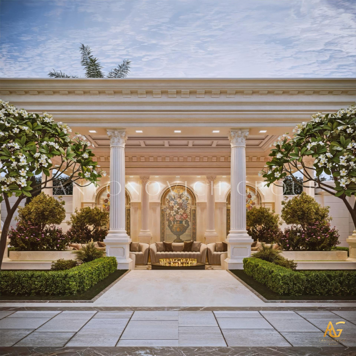Classical Villa Design And Implementation in Dubai