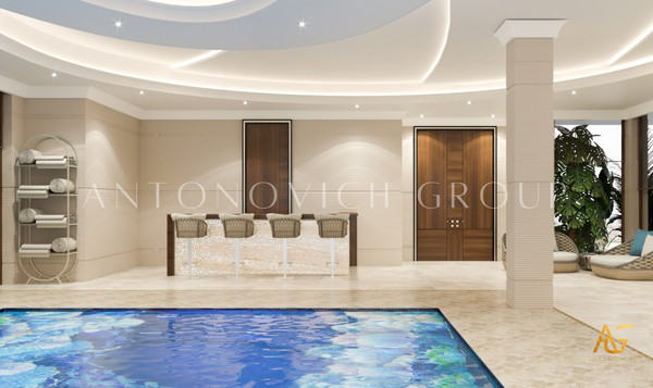 Pool Interior Art Deco