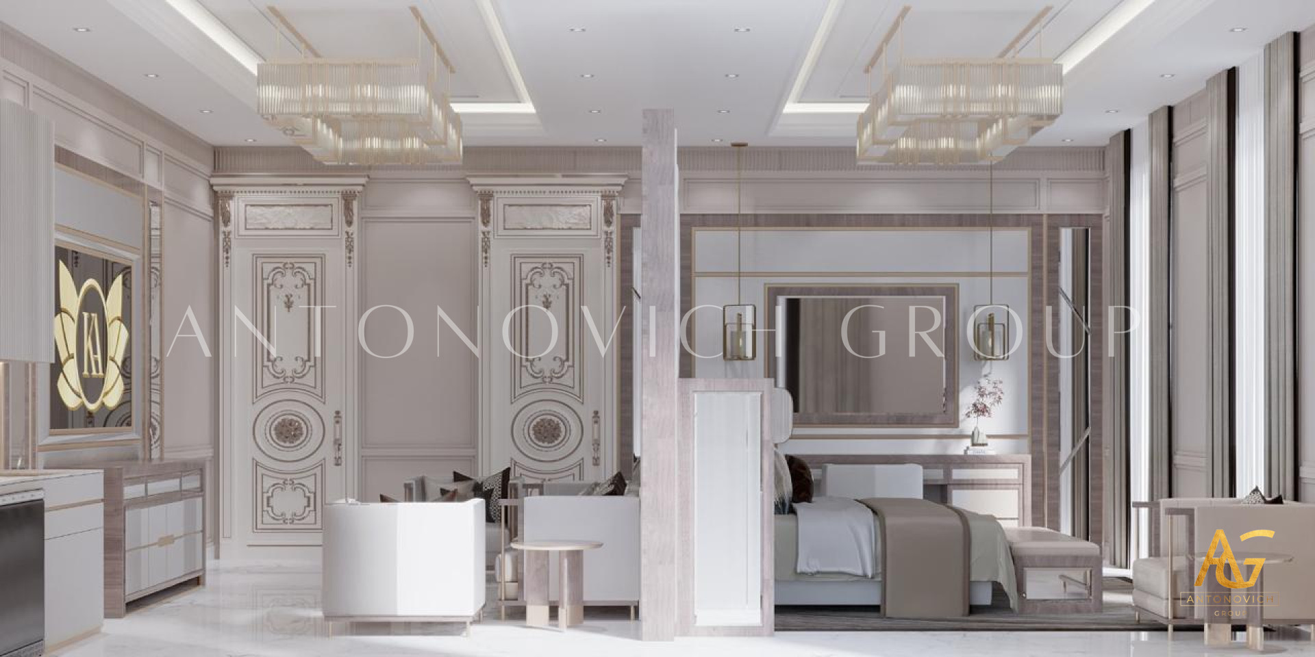 Elegant Cozy Bedroom Design