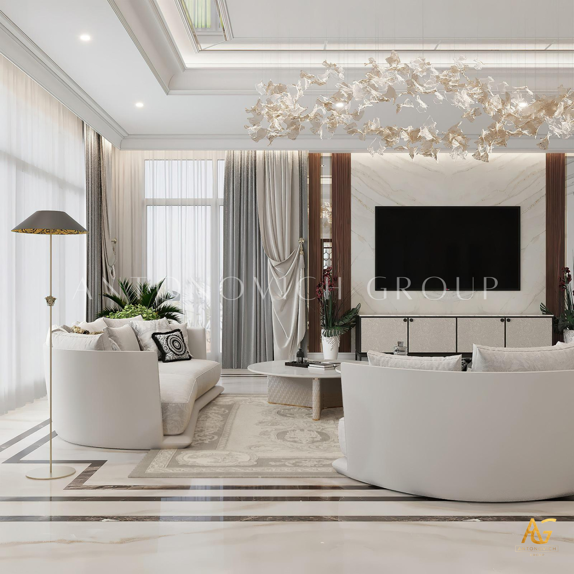Interior design UAE Living room