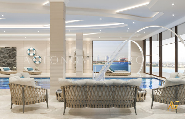 Pool Interior Art Deco
