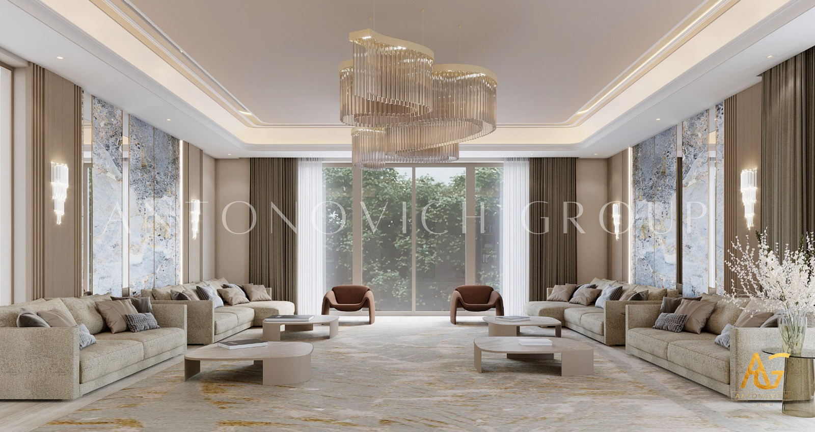 Interior Design Villa In Meydan Dubai