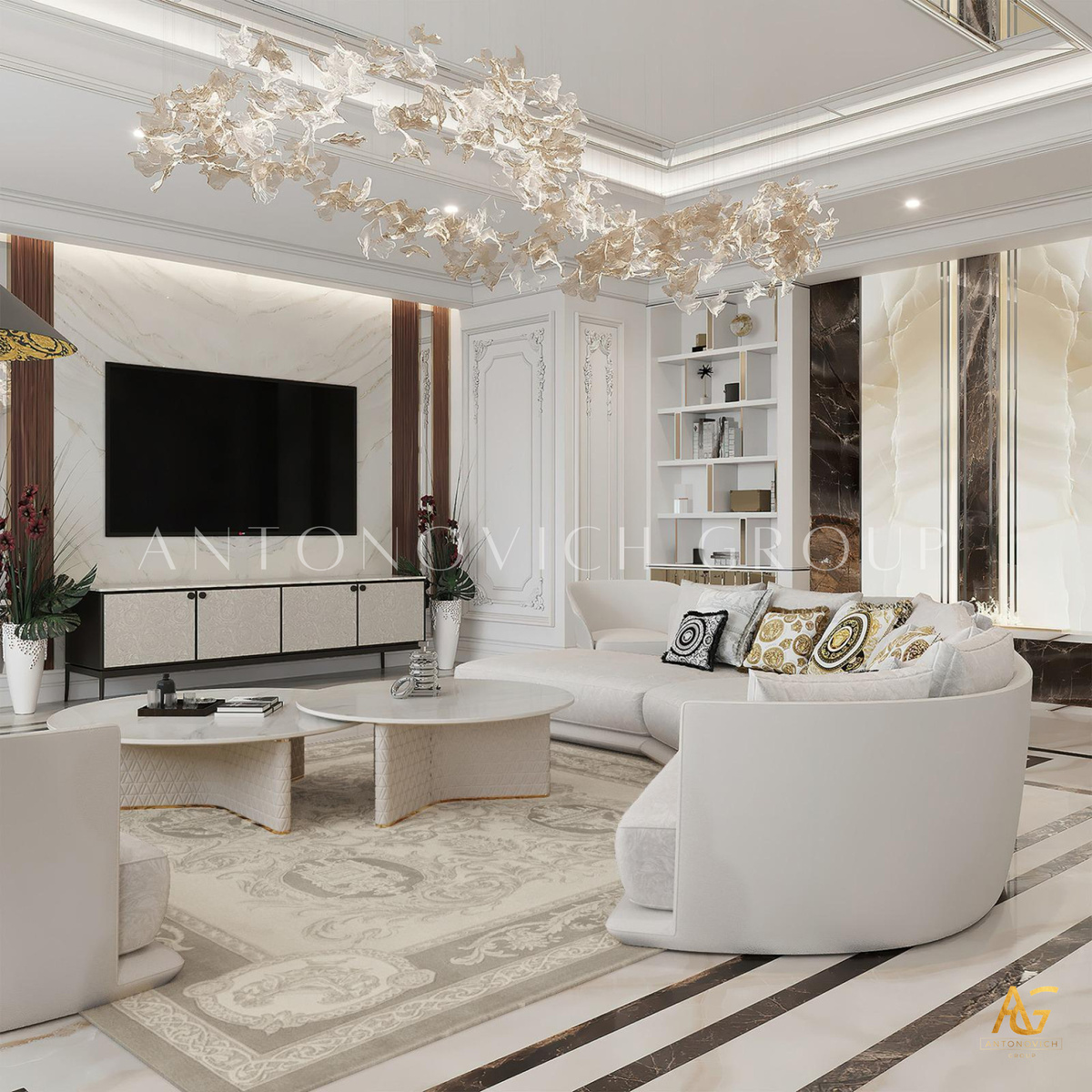 Interior design UAE Living room
