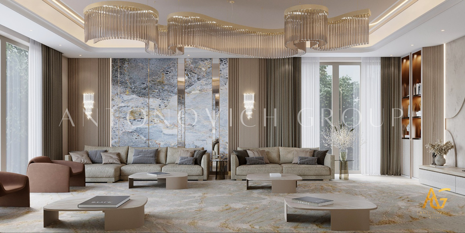 Interior Design Villa In Meydan Dubai