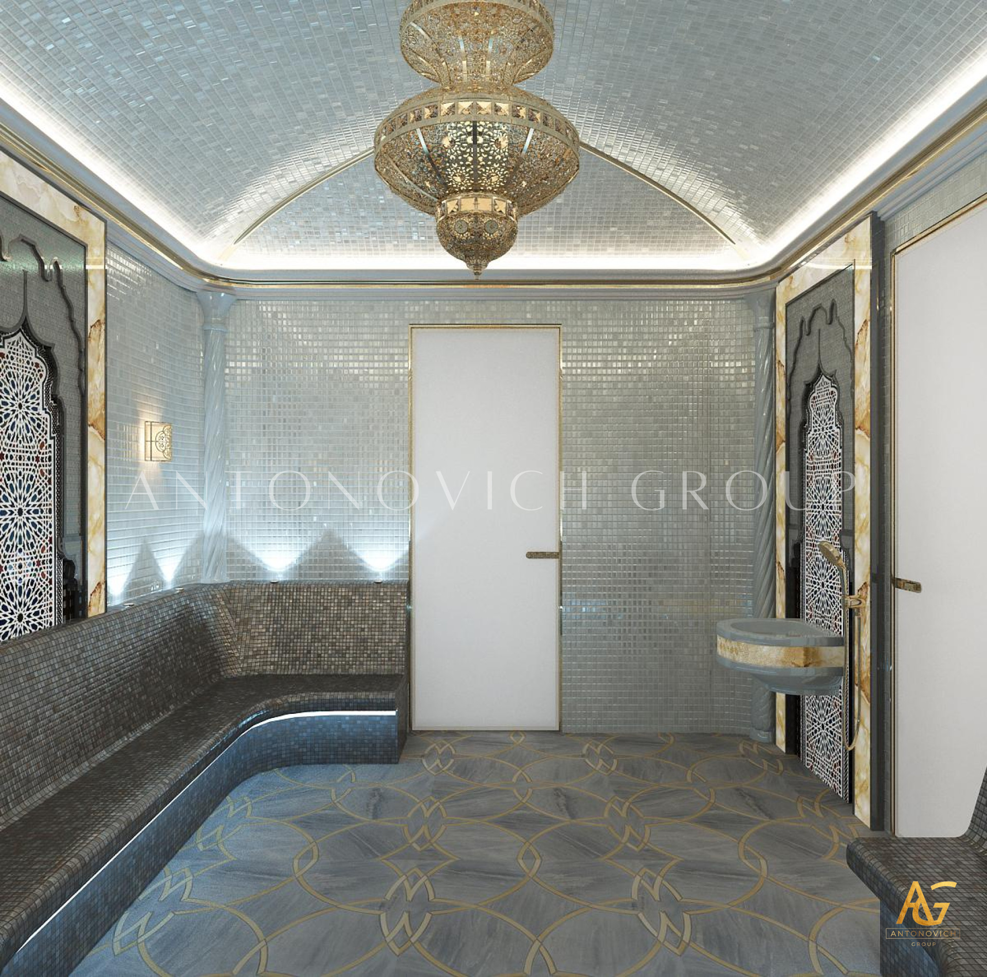 تصميم التصميم الداخلي للحمام في دولة الإمارات العربية المتحدة