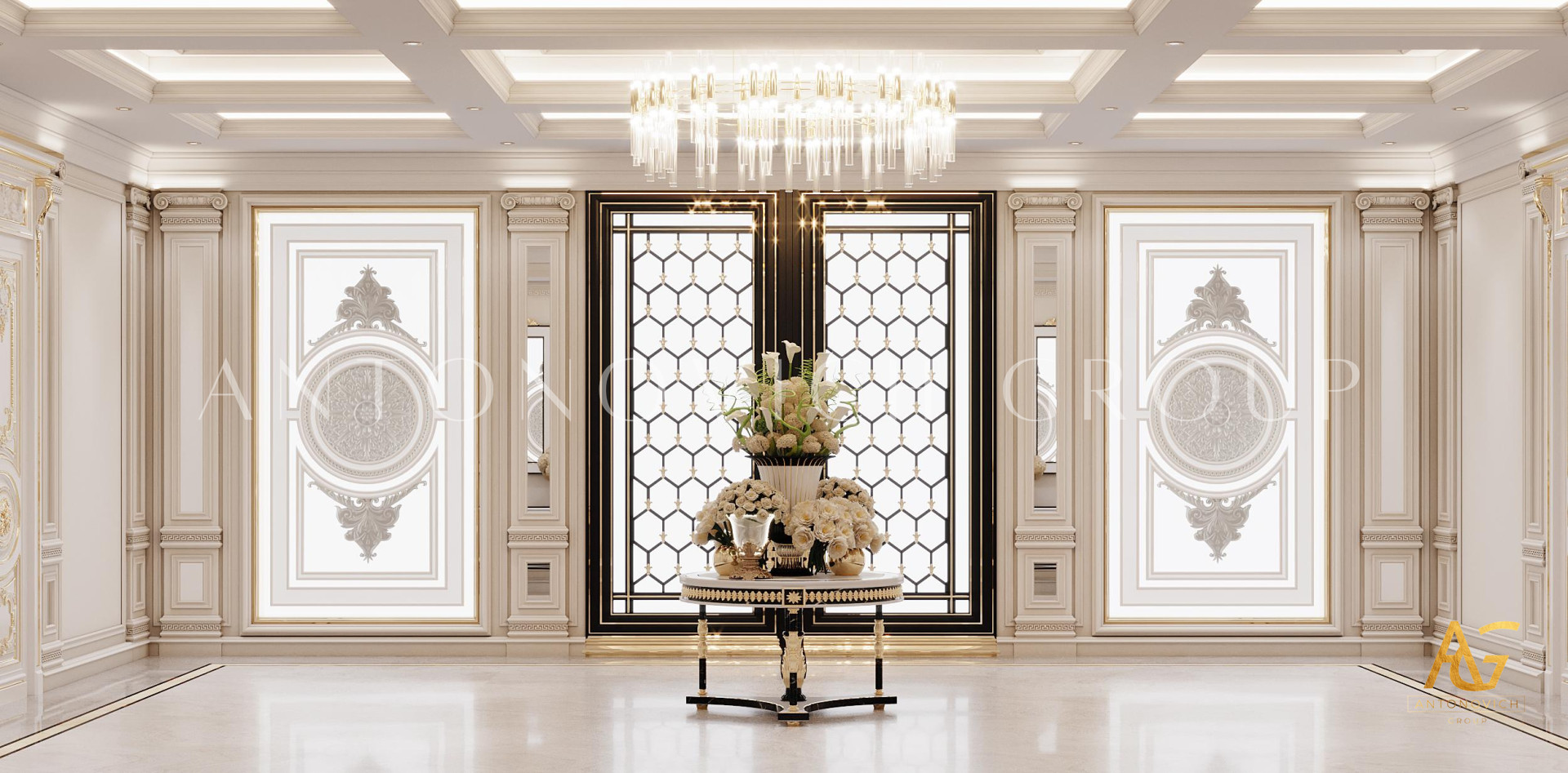 Sumptuous Entrance Interior design