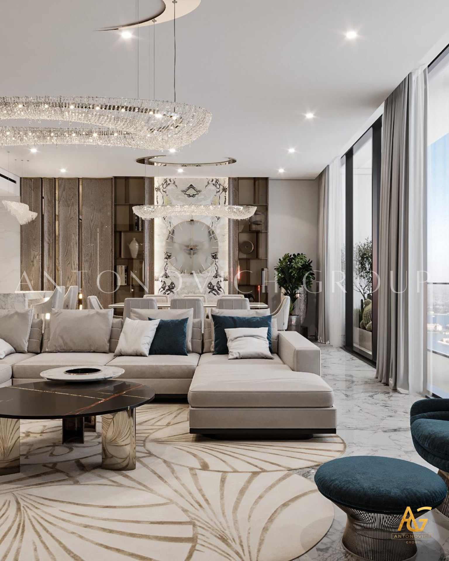 Luxury Apartment interior and Architecture Design