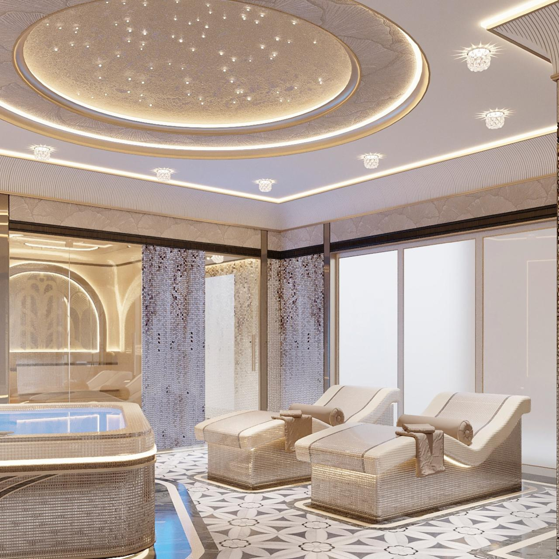 Interior Design Spa Area