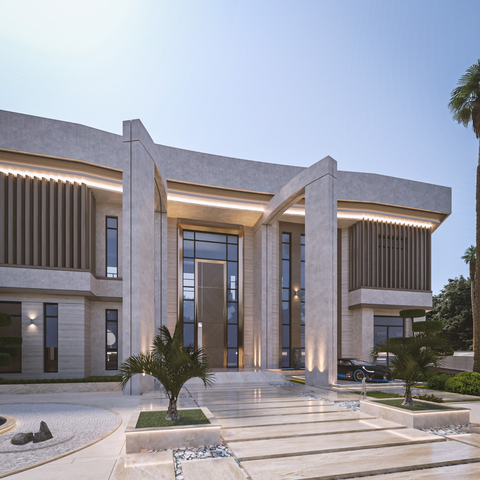 تصميم بيت خارجي