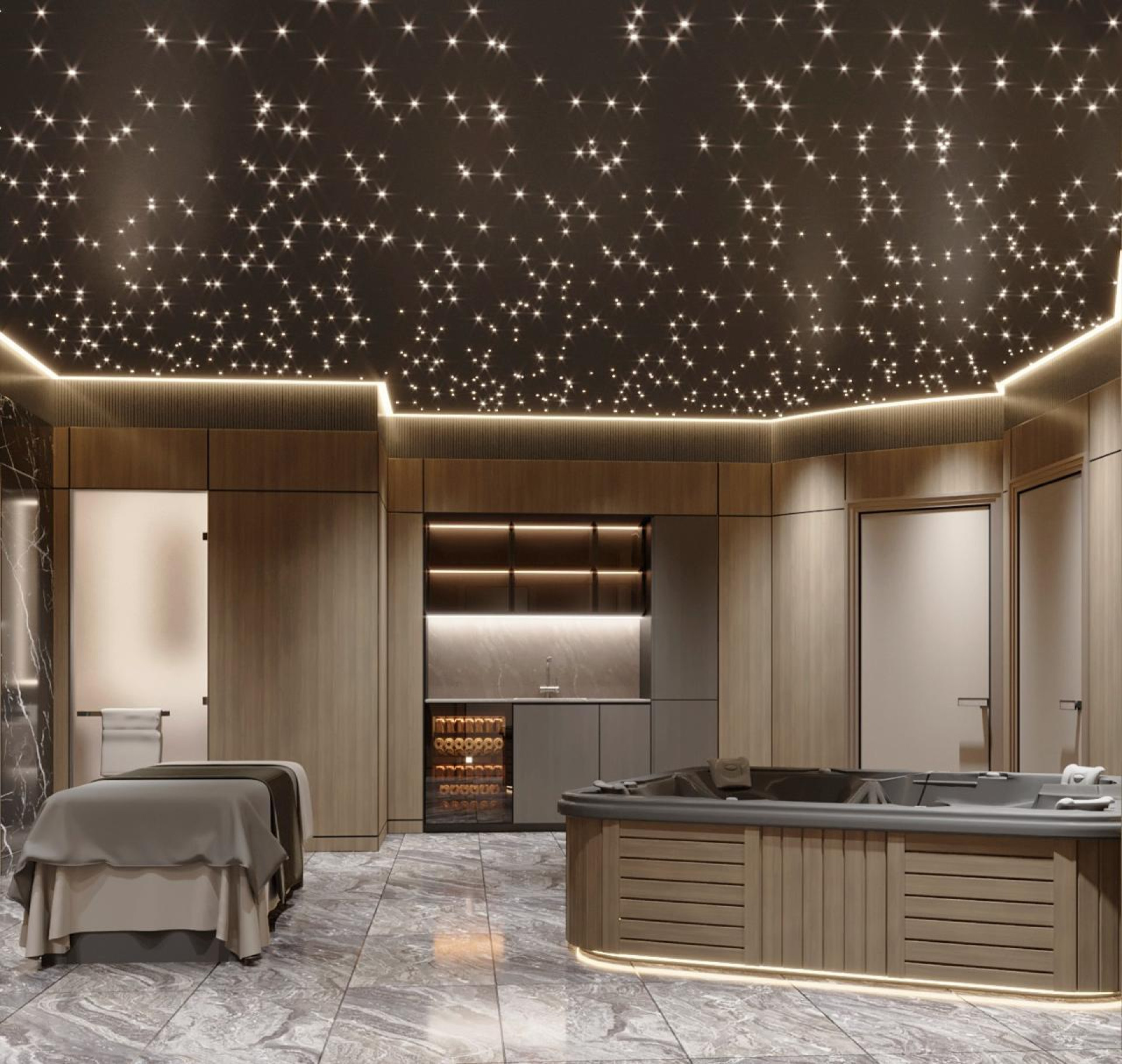 Interior Design of the Spa