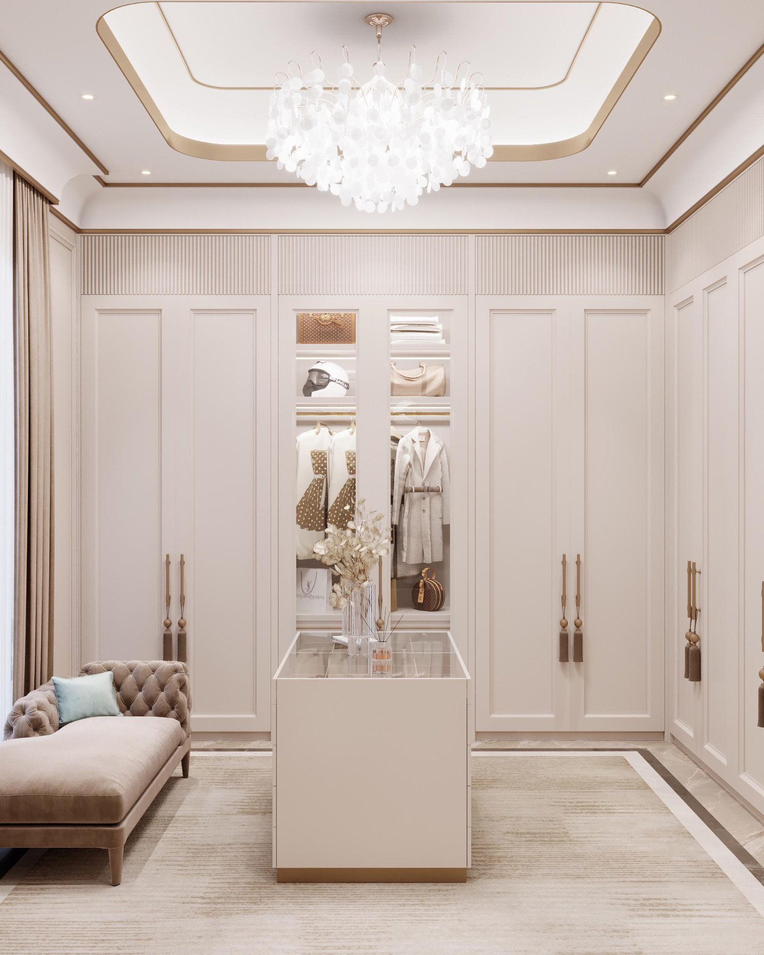 Chic Dressing Room