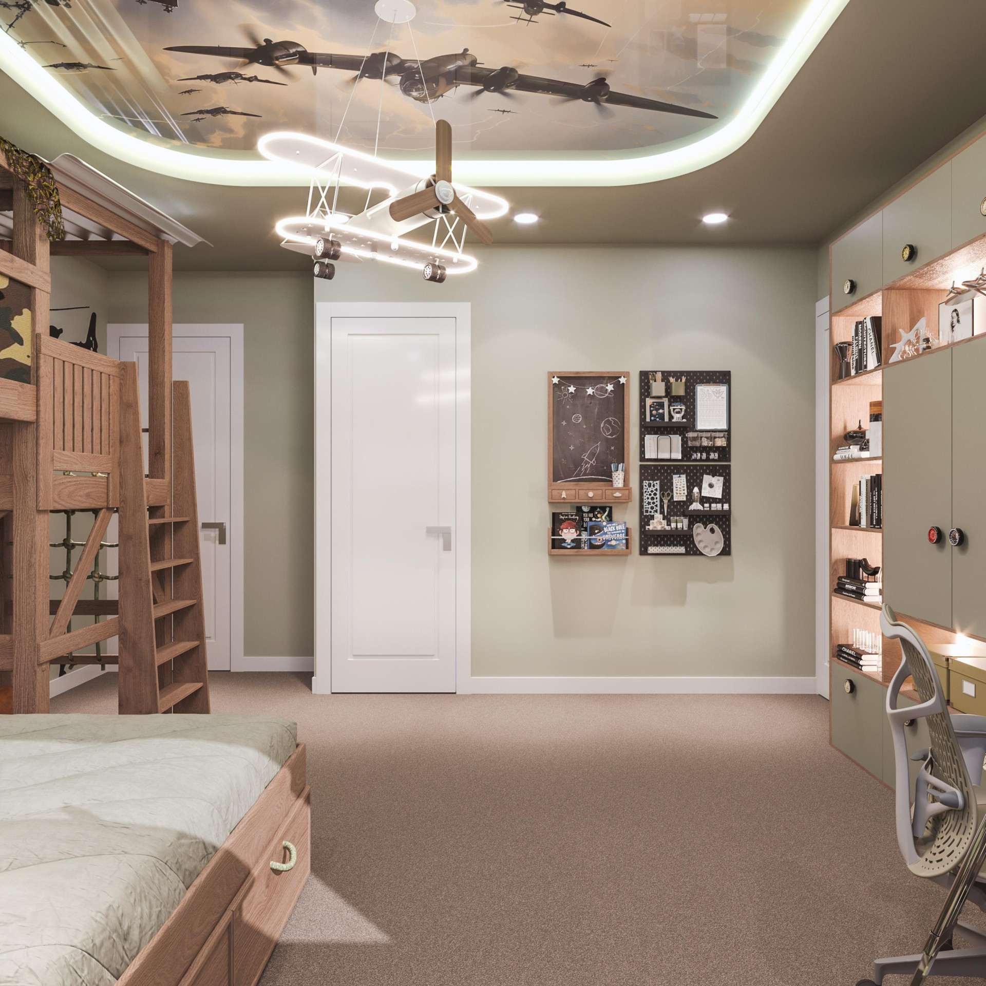EXCLUSIVE DESIGN FOR A CHILDREN'S BEDROOM