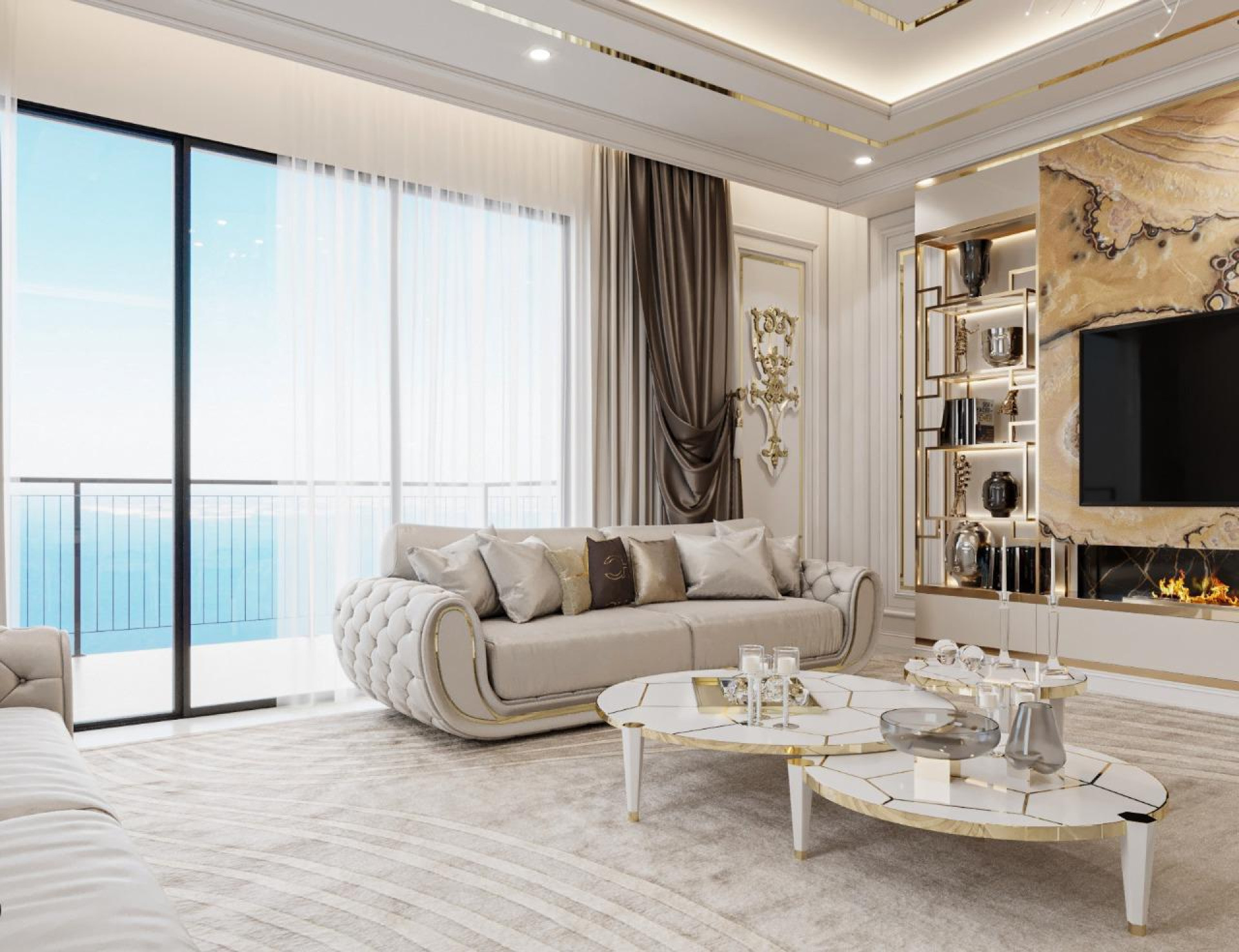 Elegant apartment interior