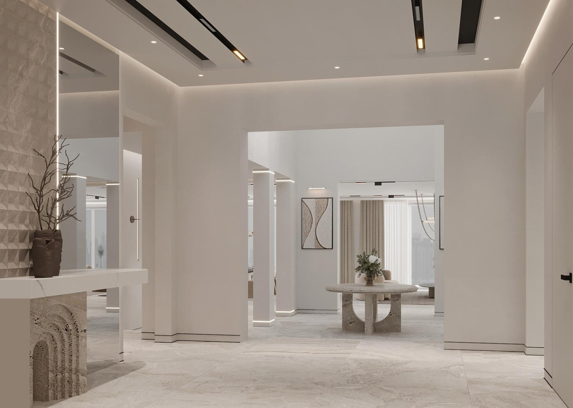 Modern Luxury House Main entrance