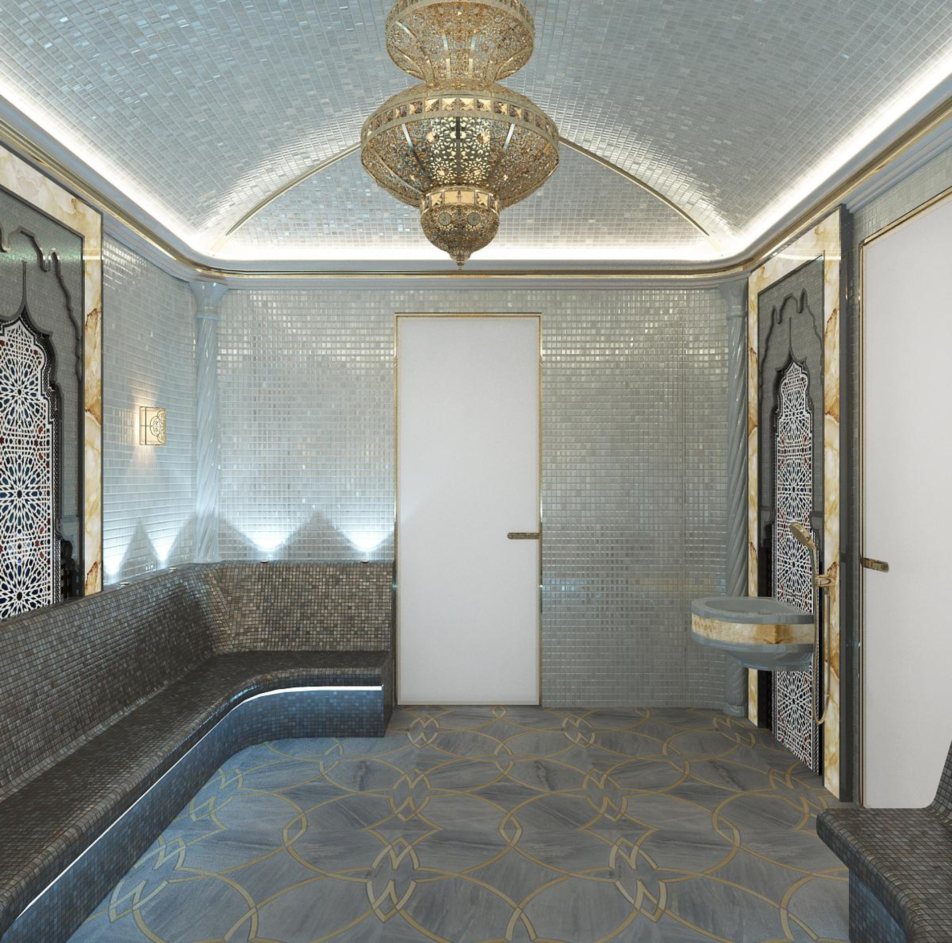 تصميم التصميم الداخلي للحمام في دولة الإمارات العربية المتحدة