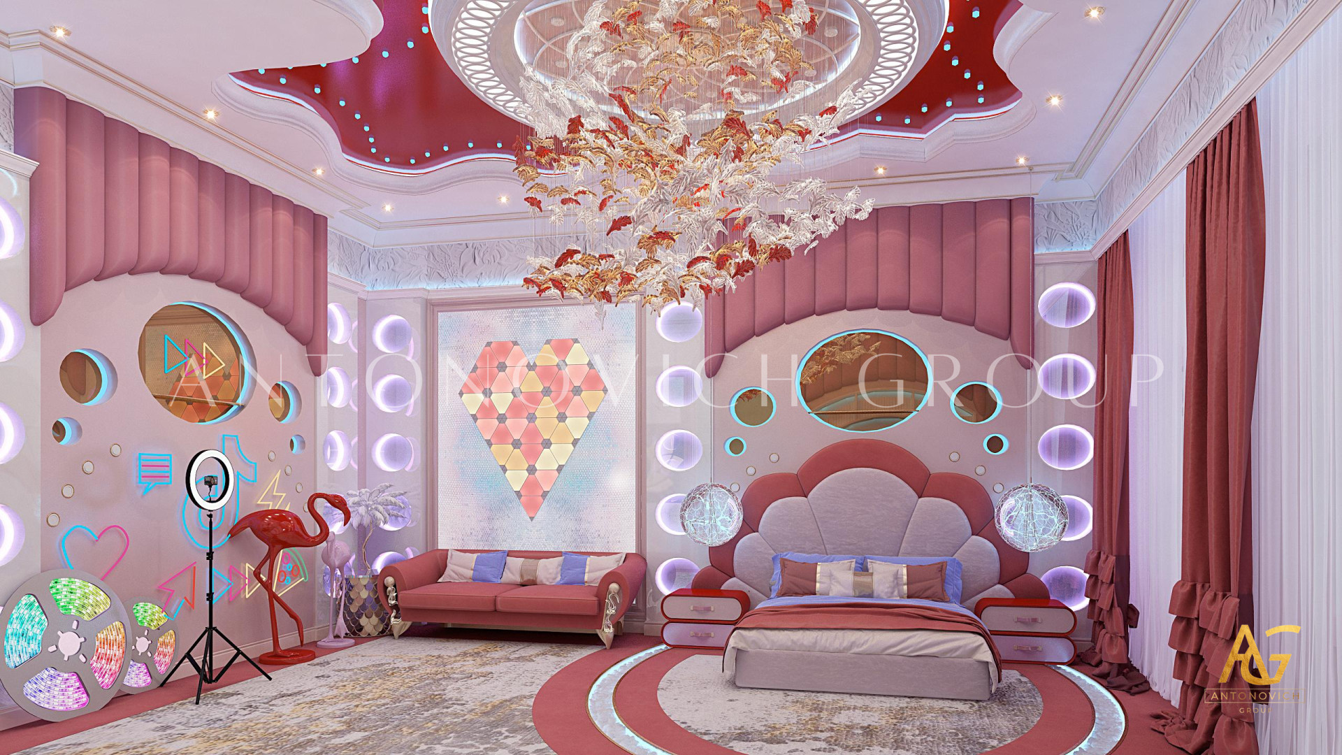 أفكار تصميم غرف الفتيات