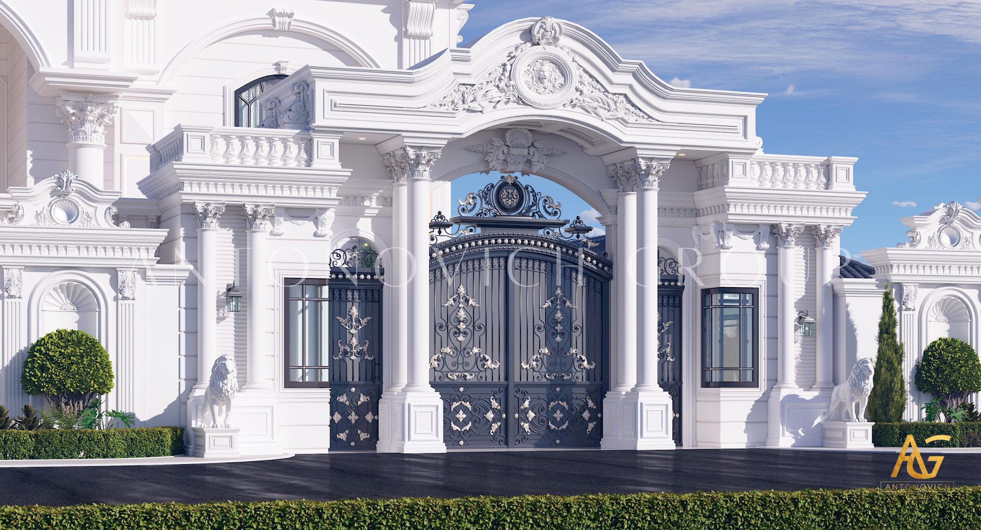 Exterior Villa in Dubai