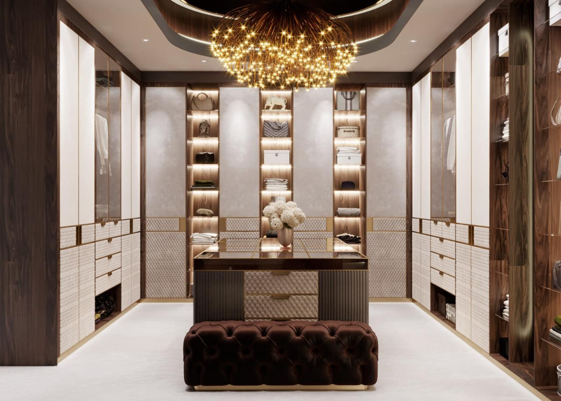 Dressing Room with a Showcase