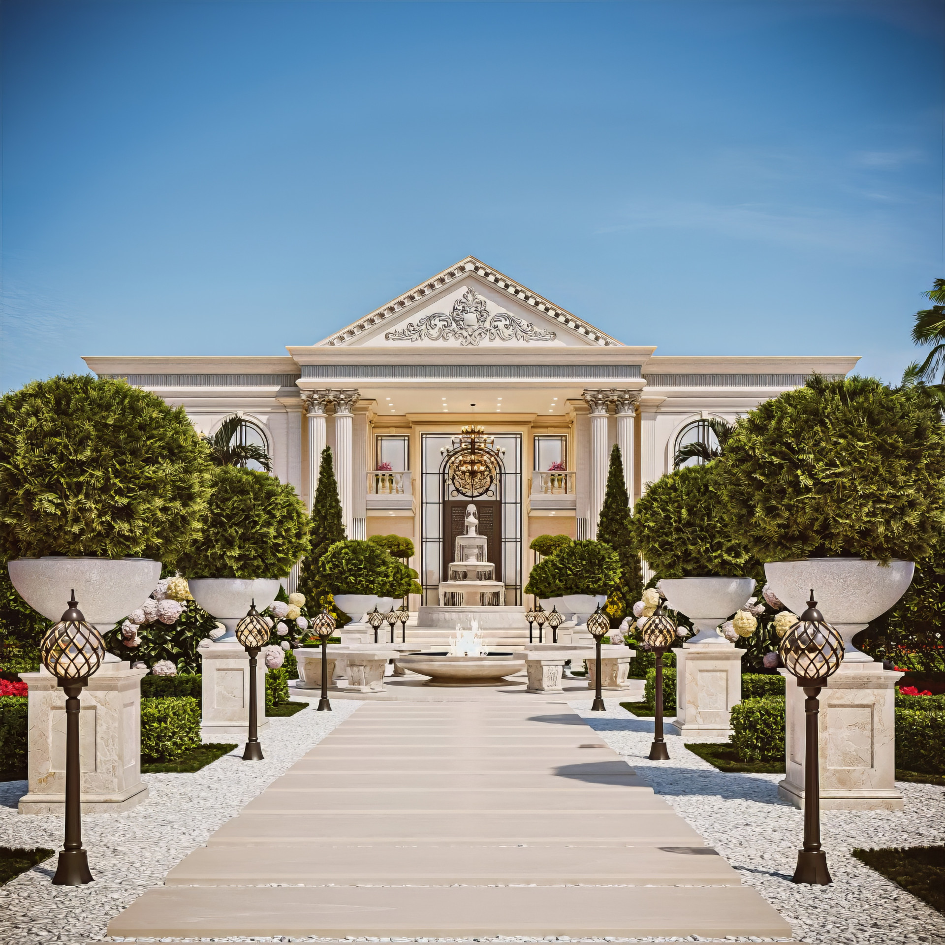 تصميم المنزل الخارجي