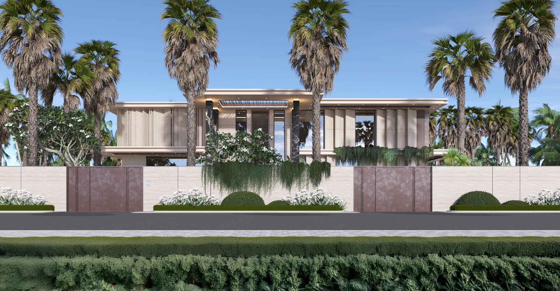 التصميم الخارجي الأنيق في دولة الإمارات العربية المتحدة